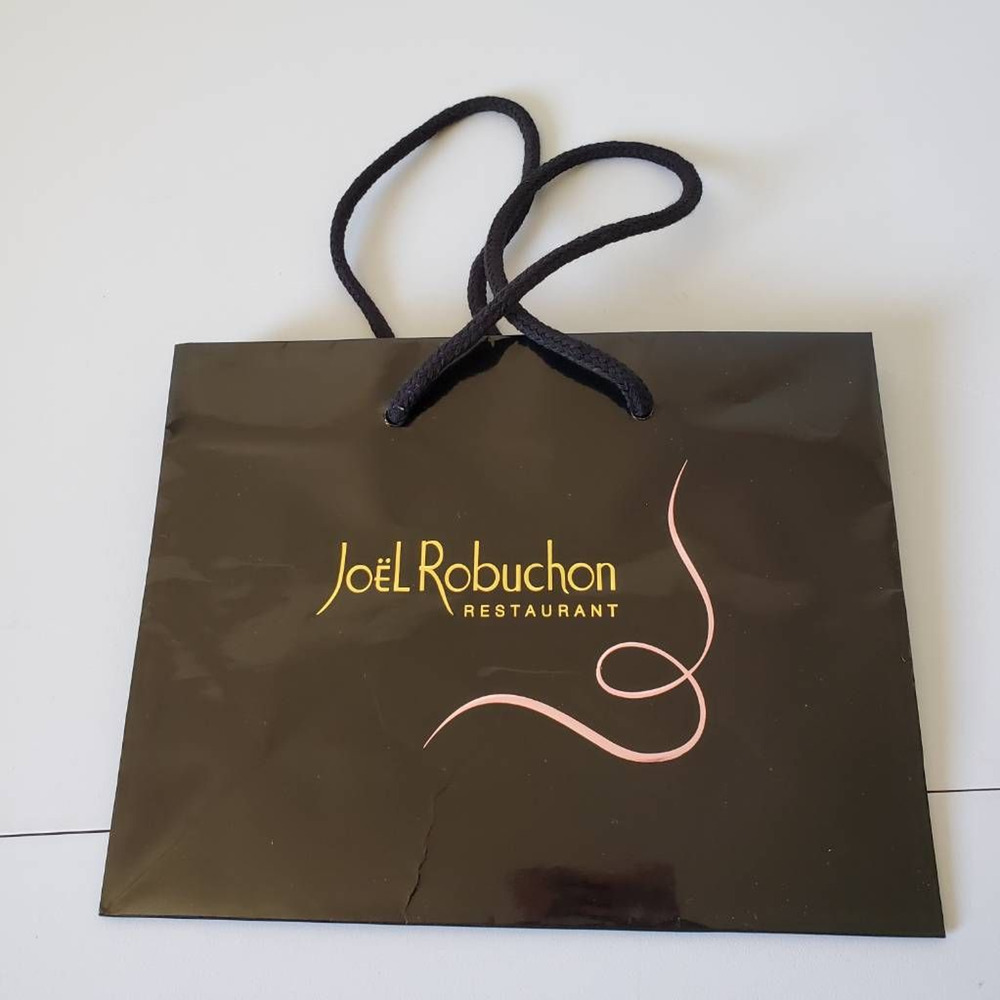 Joel Robuchon Restaurant Gift Bag MGM Grand Hotel Las Vegas Nevada